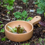 Entertainers Beech Handled Snack Bowl (15cm)