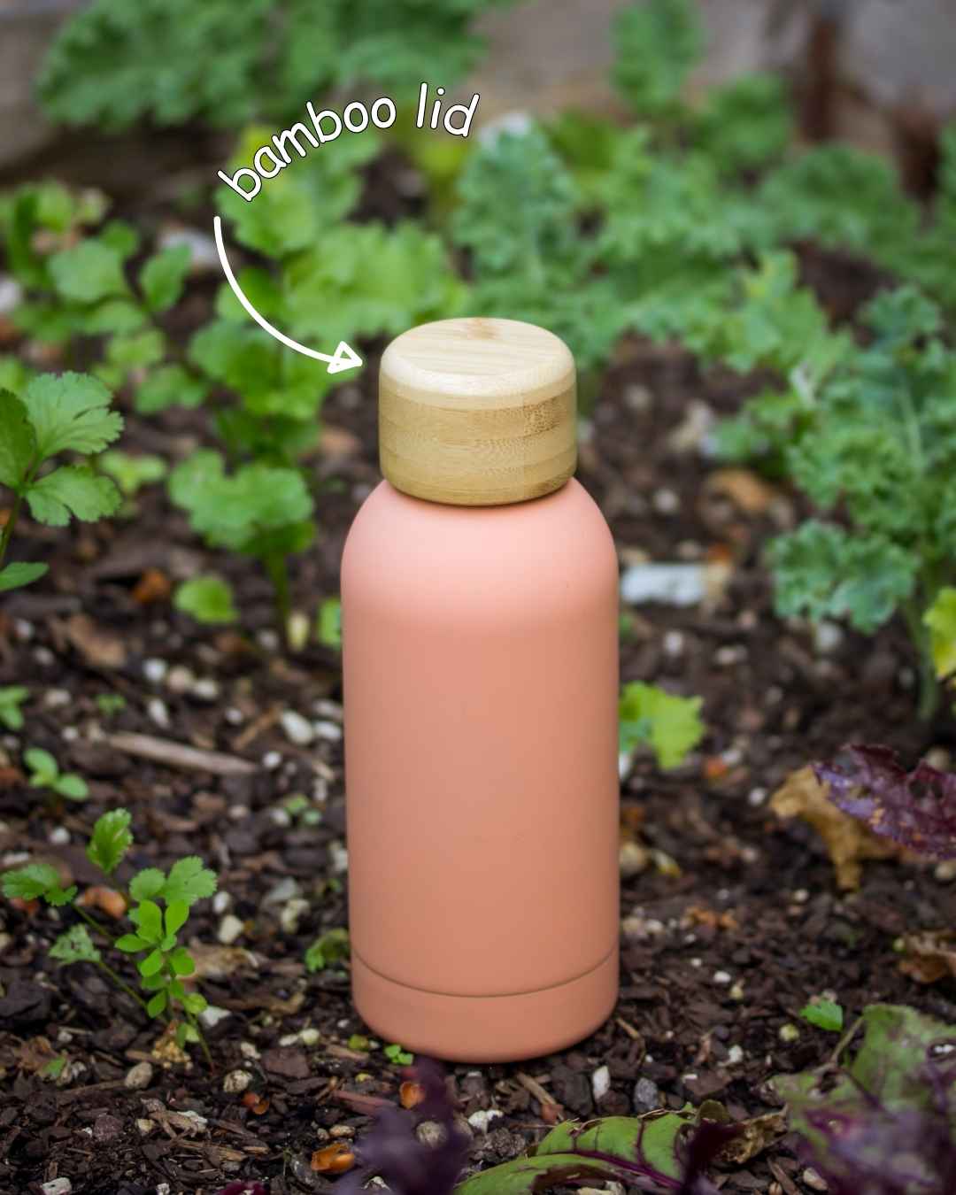 Palette Mini Insulated Water Bottle (350ml) - Soft Peach