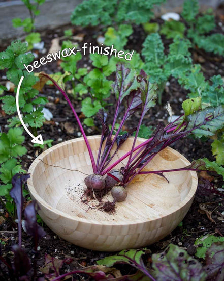 Beeswax Bamboo Salad Bowl (23cm)