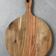 Acacia Pizza & Prep Paddle Board - Beeswax Finish (30cm)