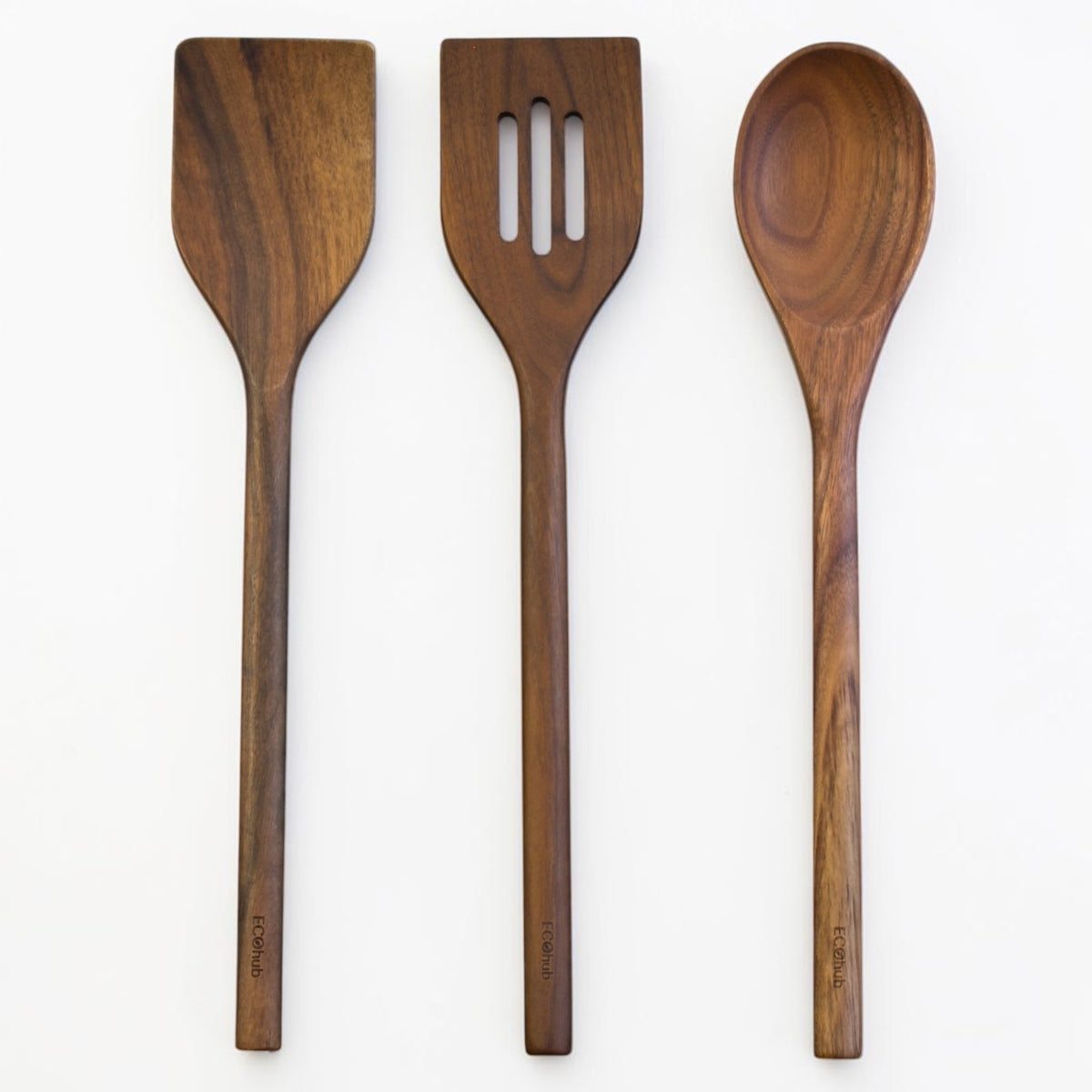 Walnut Slotted Spatula (35cm)