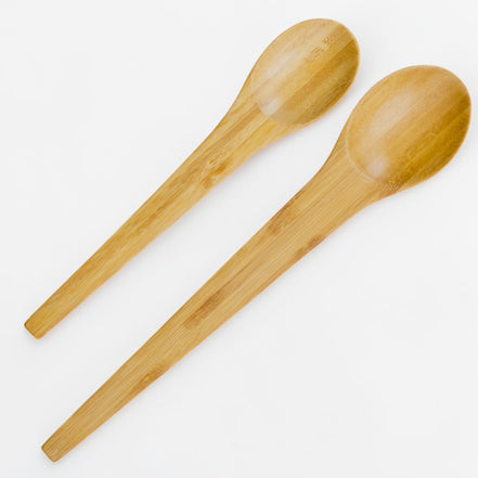 Bamboo Serving Spoons, 2-piece Set