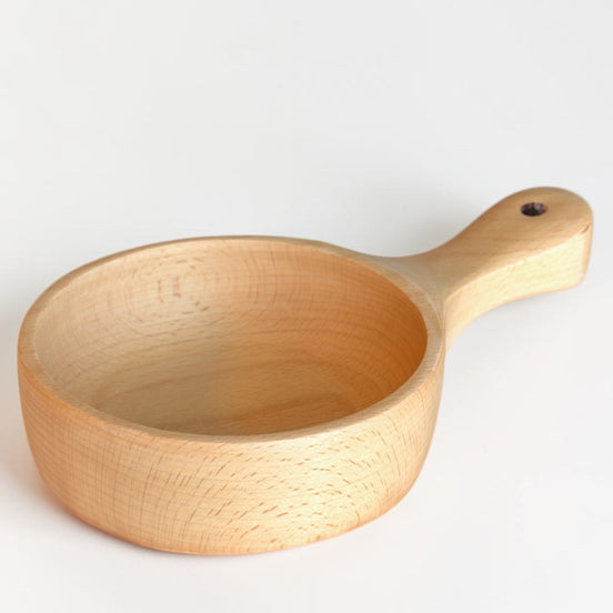 Beech Handled Snack Bowl (15cm)