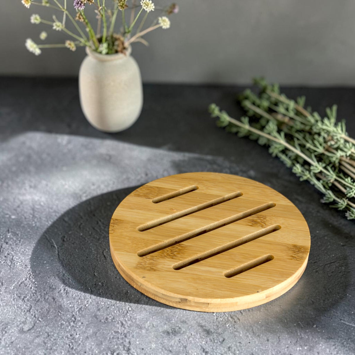 Bamboo Pot Trivet (18cm)