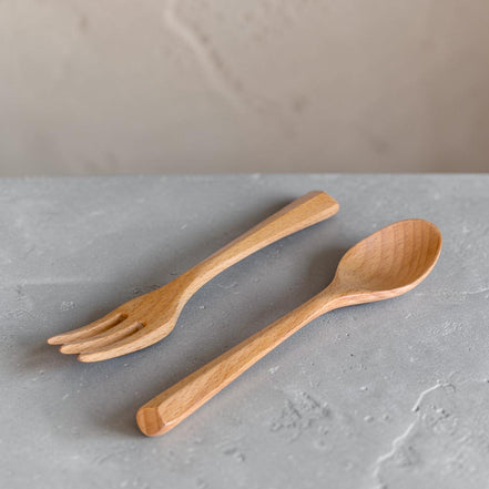 Beech Cutlery Duo