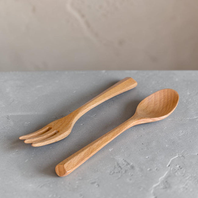 Beech Cutlery Duo
