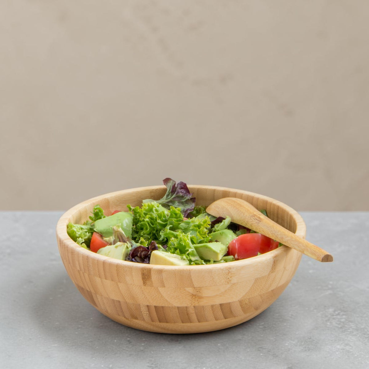 Bamboo Nesting Bowls & Servers, 4-piece Set
