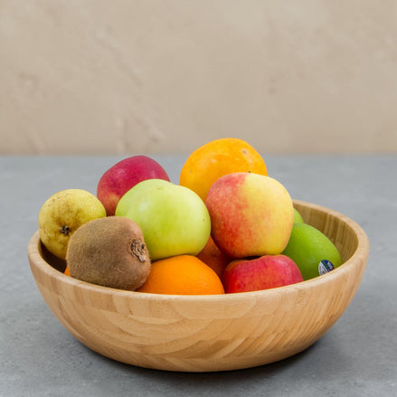 Bamboo Nesting Bowls & Servers, 4-piece Set