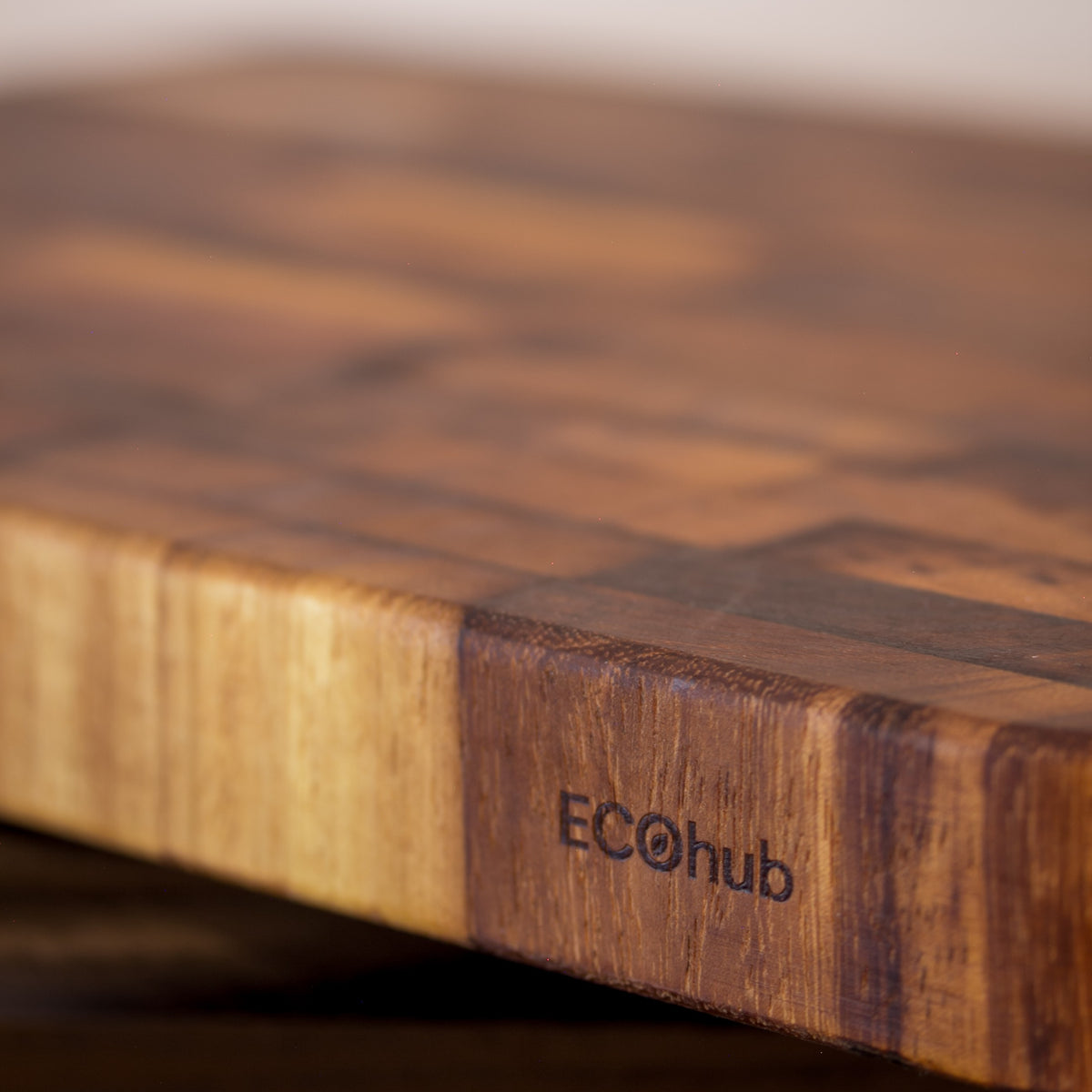 Beeswax Teak End-Grain Chopping Board (42x30cm)