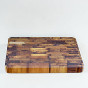 Beeswax Teak End-Grain Chopping Board (42x30cm)