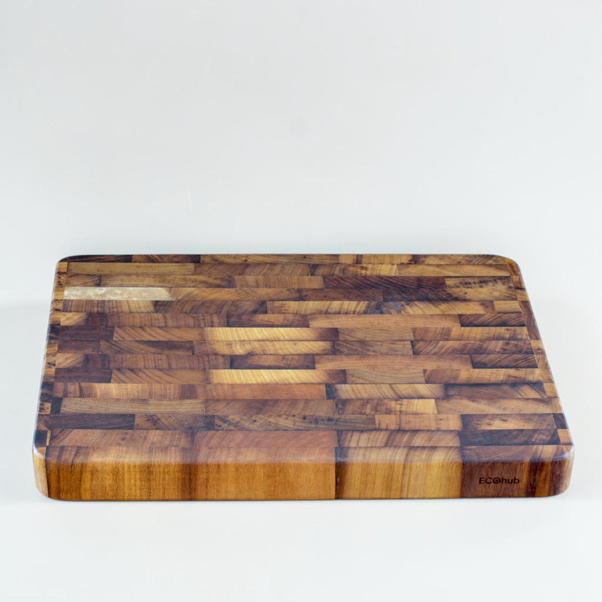 Beeswax Teak End-Grain Chopping Board (42x30cm)