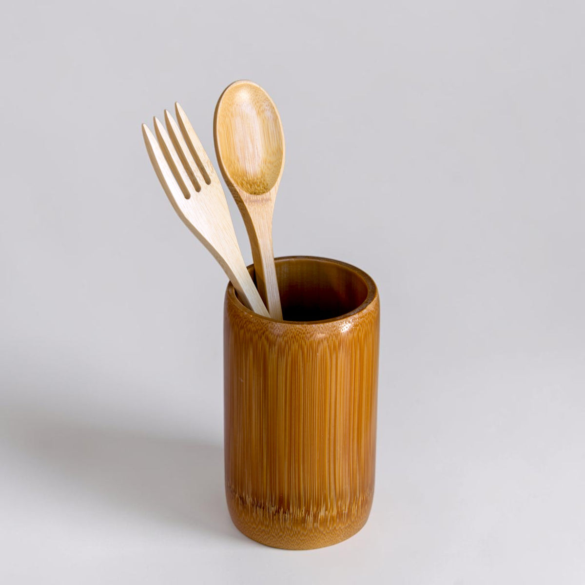 Bamboo Cutlery Duo
