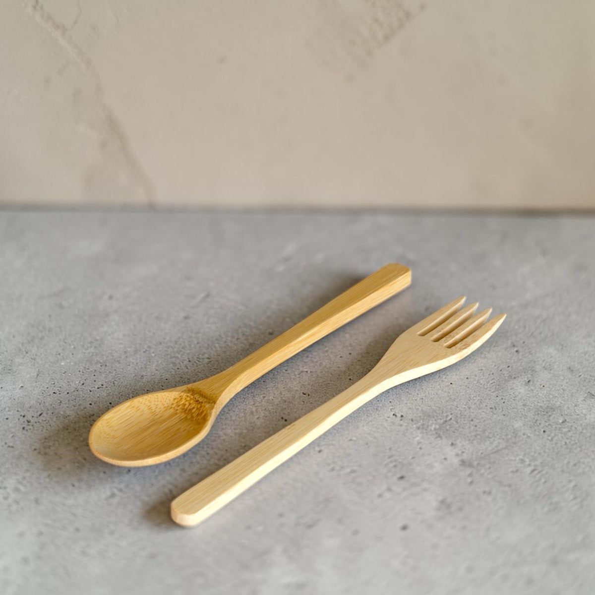 Bamboo Cutlery Duo