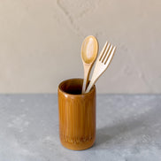 Bamboo Cutlery Duo