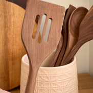 Master Walnut Slotted Spatula (35cm)