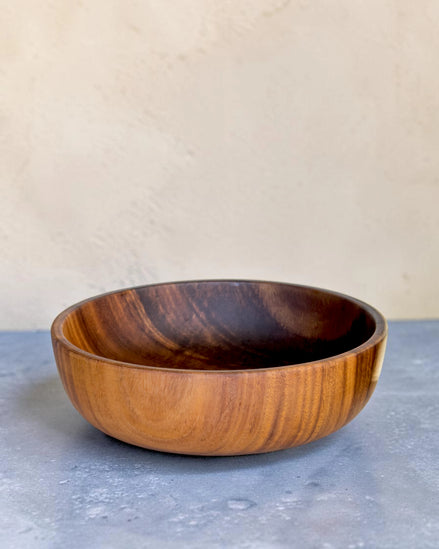 Entertainers Acacia Salad & Serving Bowl (26cm)