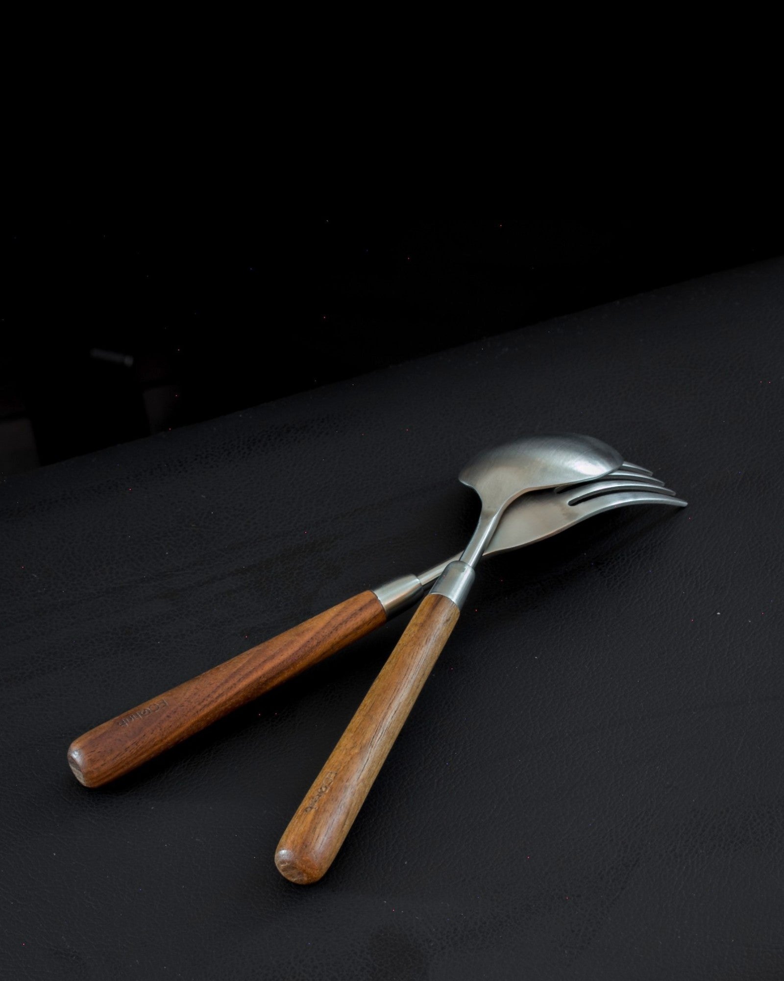 Master Walnut Handled Cutlery Set of 2