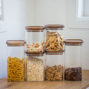 The Acacia Family Pantry Set