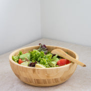 Beeswax Bamboo Salad Bowl (23cm)