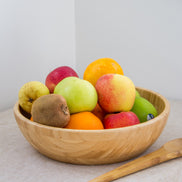 Beeswax Bamboo Serving Bowl (30cm)