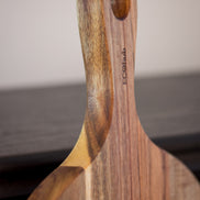 Acacia Pizza & Prep Paddle Board - Beeswax Finish (30cm)