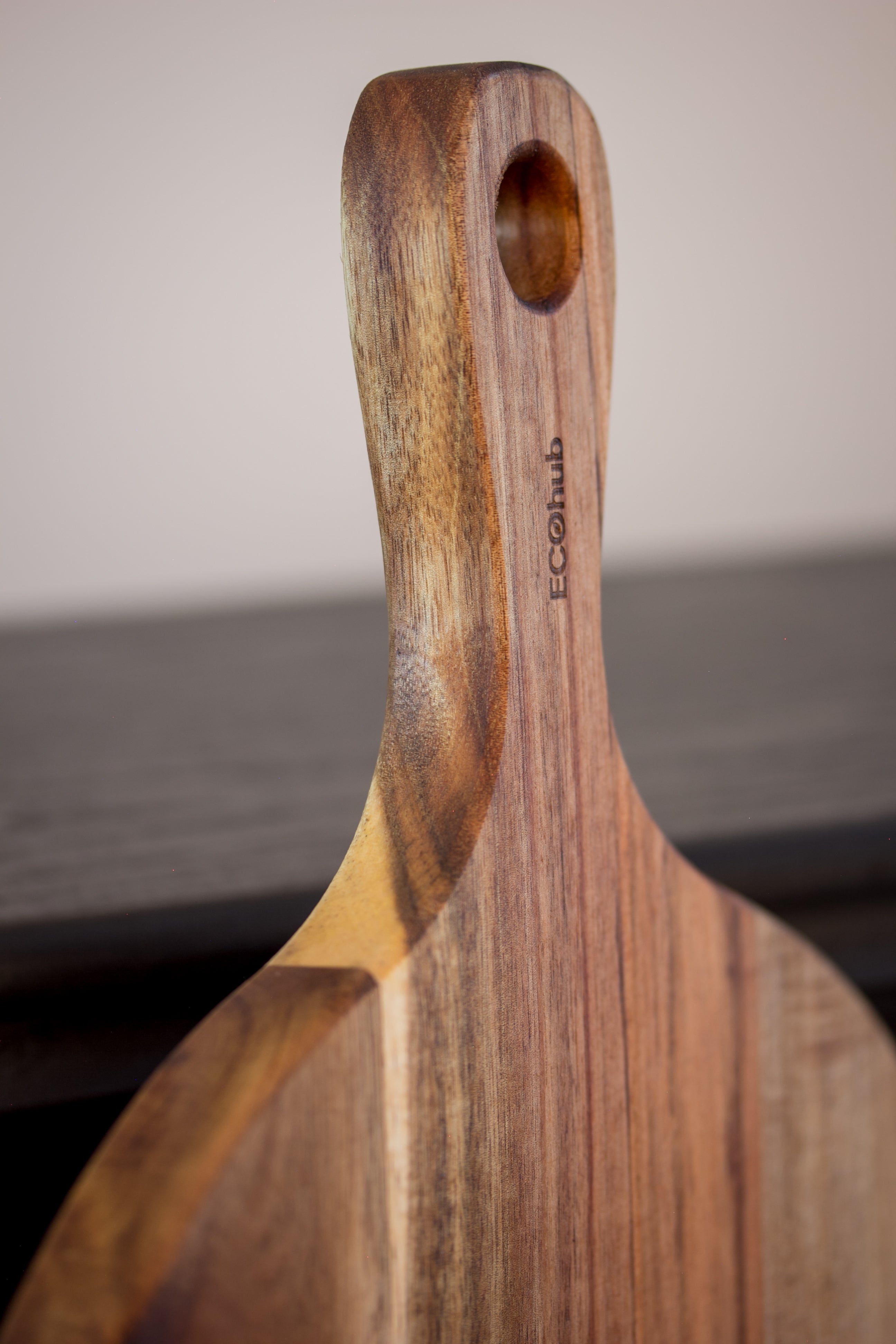 Acacia Pizza & Prep Paddle Board - Beeswax Finish (30cm)