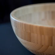 Beeswax Bamboo Salad Bowl (23cm)